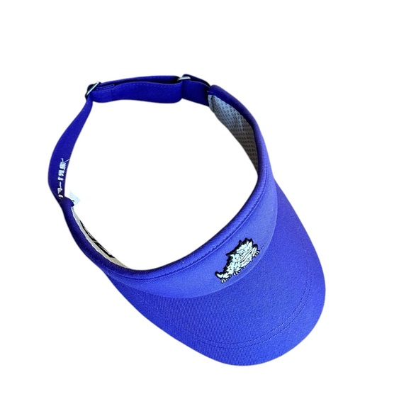 TCU Horned Frogs Nike Just Do-It Sun Visor Purple school logo one size fits most - Picture 3 of 11
